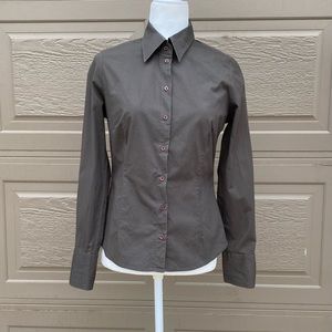 WE Fashion Women’s shirt forest green, size S